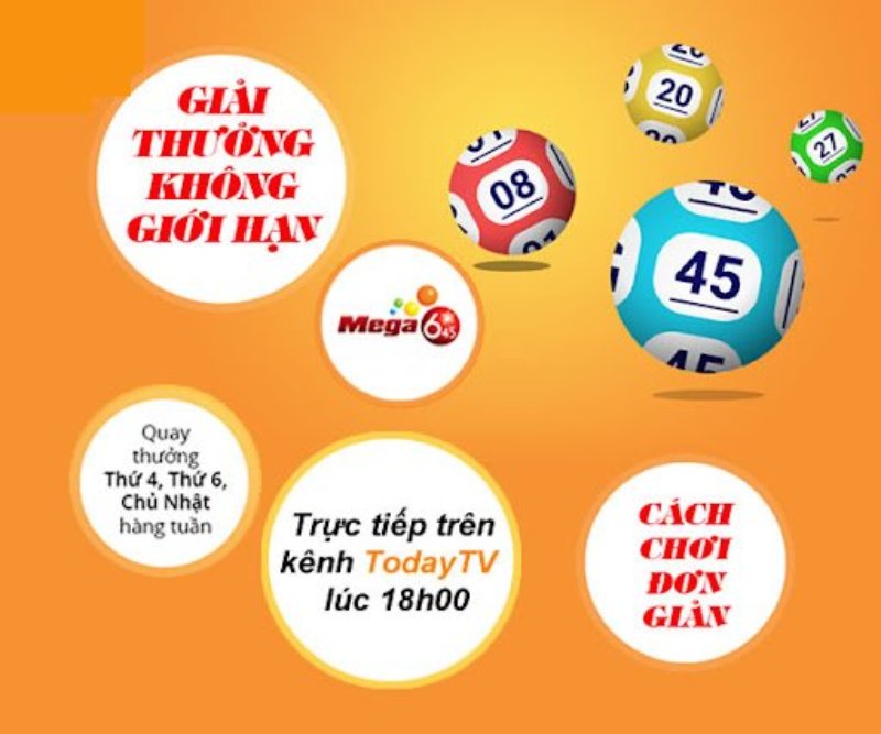 Hình thức và điều kiện trao thưởng của Mega 6/45 online